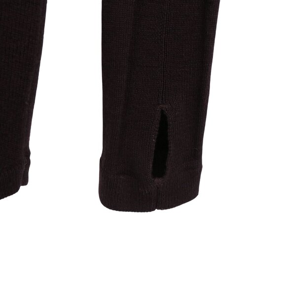 Lululemon Sit in Lotus Long Sleeve Pullover Sweater in Black Cherry 6 8 - Picture 5 of 7